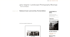 Desktop Screenshot of landscapephotographymusings.com